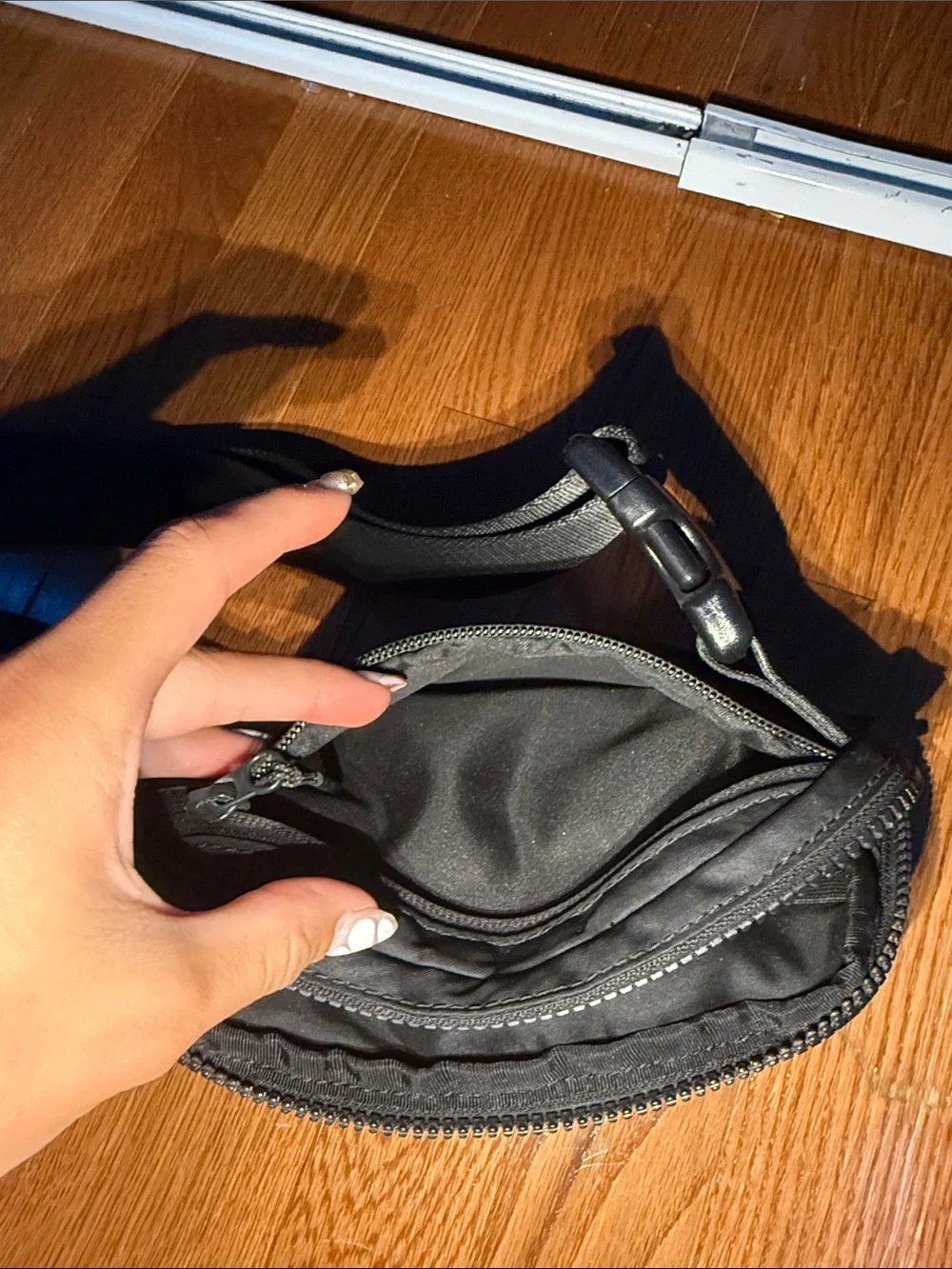 lululemon athletica Black Crossbody Sling Bag